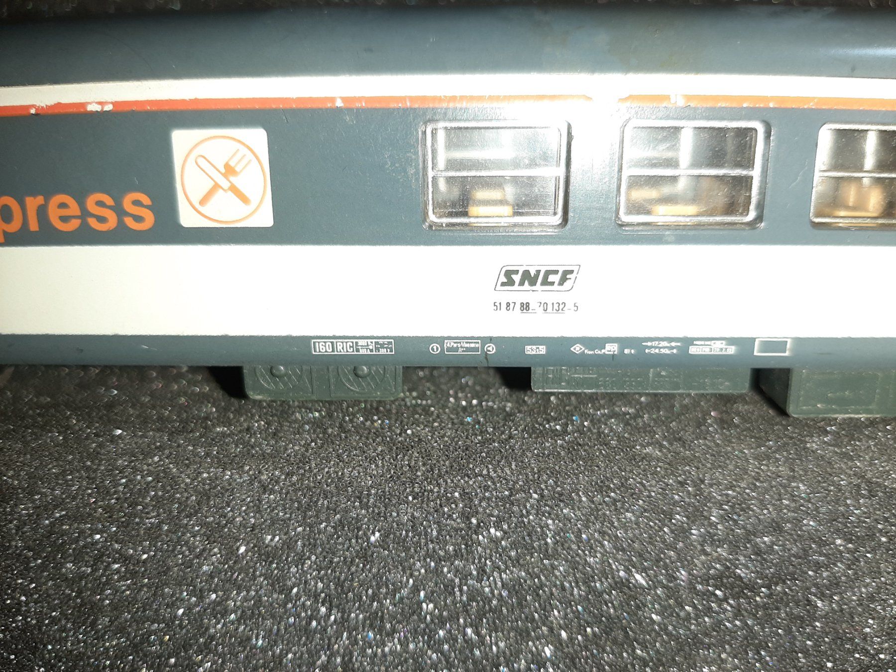 Lima Modelleisenbahnen: LIMA 51 87 88 70-132-5 REF.29 – Gebraucht aus Avully von RIVALIS 1