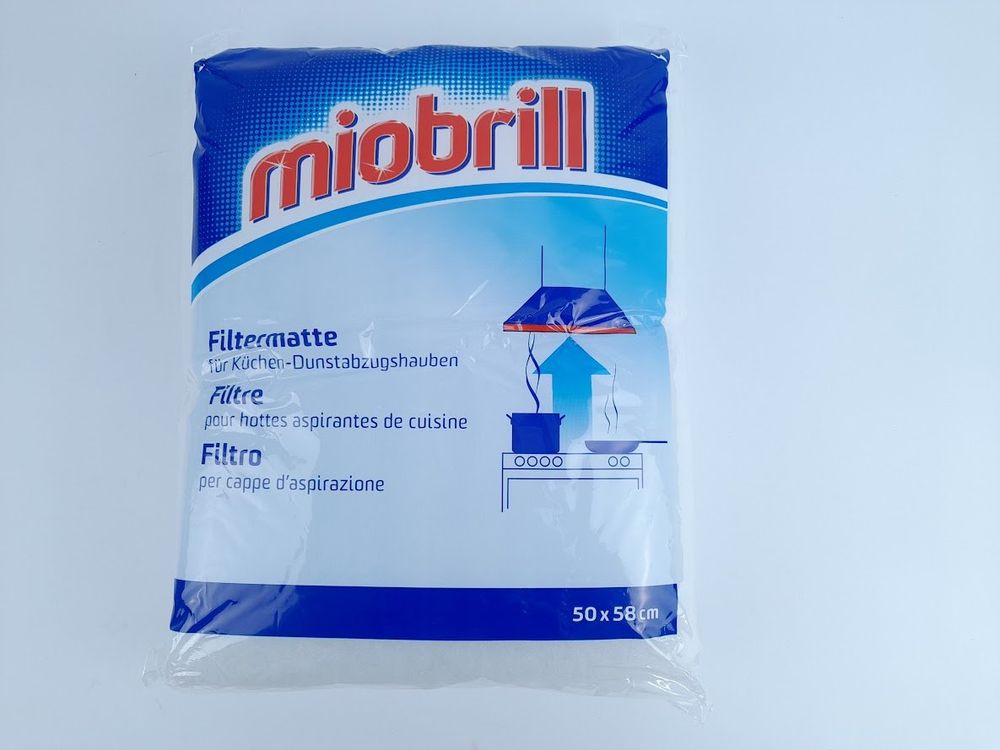 Miobrill · Filtermatte für Küchendunstabzugshauben (Neu und ...