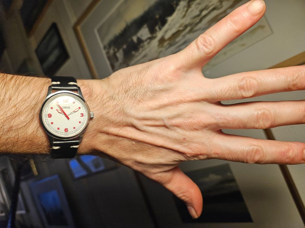 Montre Oris Vintage Homme Mécanique Remontage Manuel - Années 80 - Occasion
