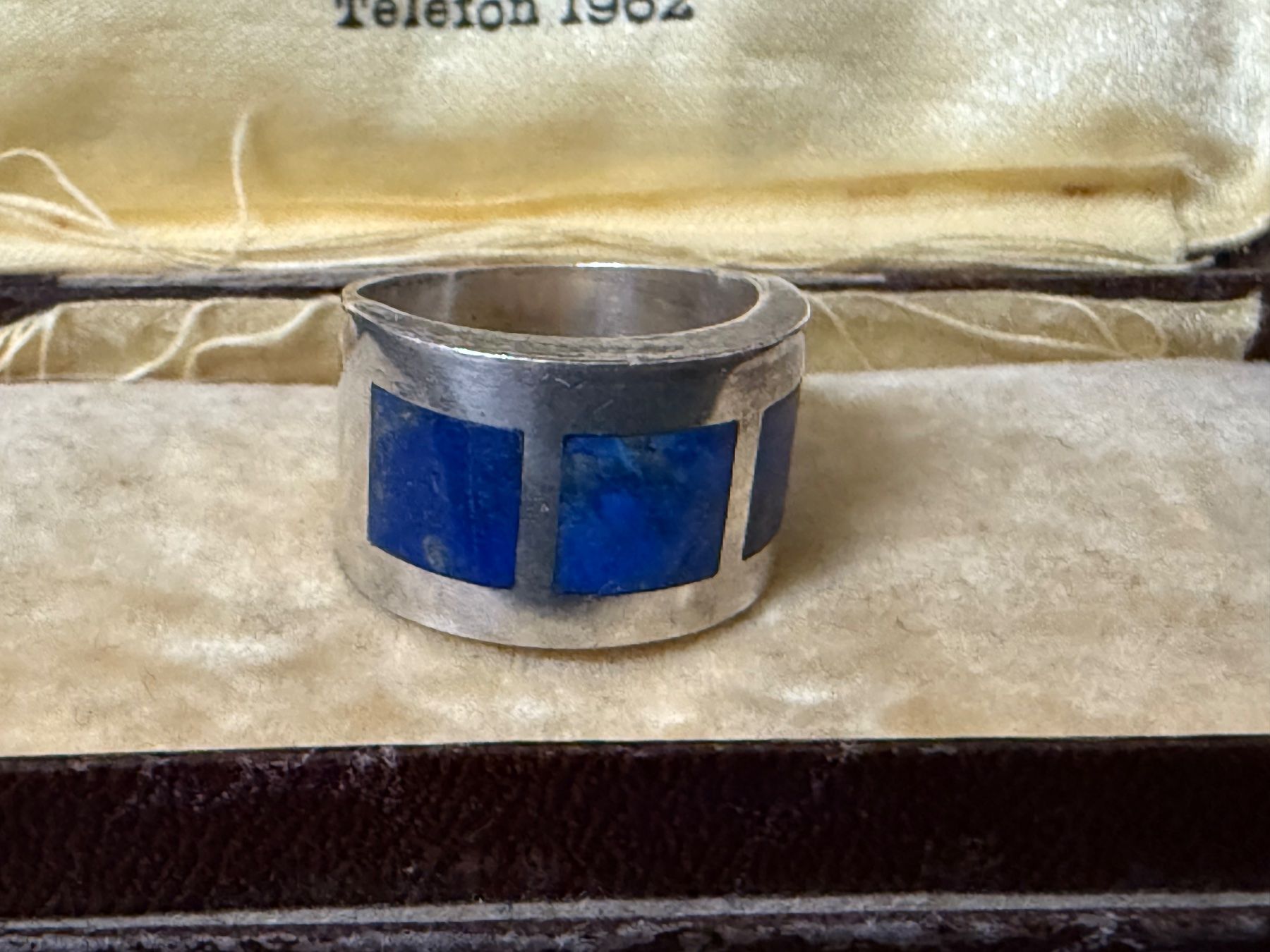 Anelli: Silber Ring mit Lapislazuli 925 – Usato da Spiegel b. Bern venduto da Rogger72 2