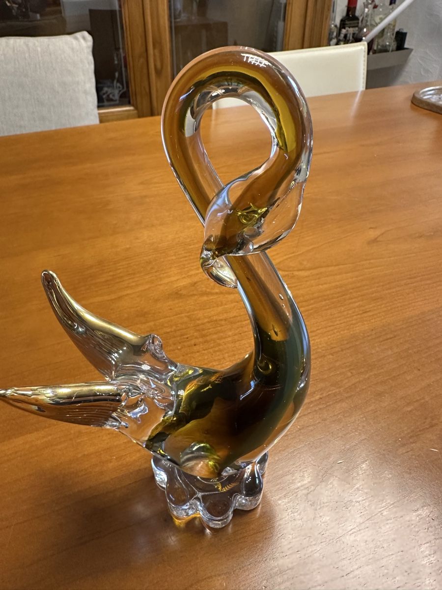 Murano Statuette: Cygne en verre de Murano déco – Nuovo (secondo la descrizione) da Chailly-Montreux venduto da she_y6t8 1