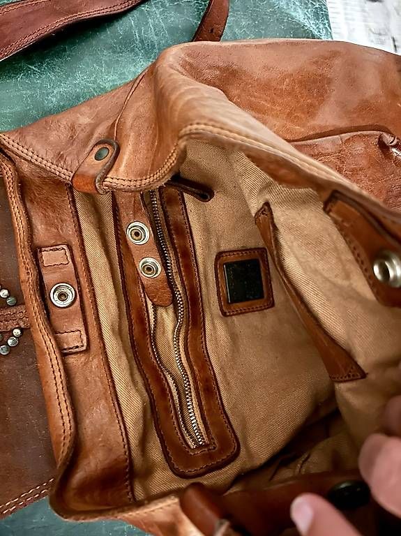 Zaini: campomaggi rucksack mit nieten – Usato da flims dorf venduto da schmetterling61281 4