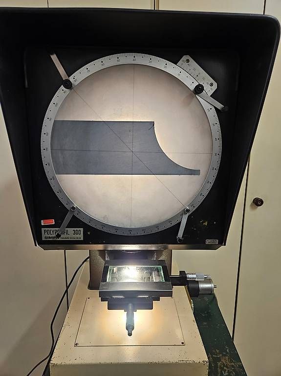 Microscopi: Projecteur de profil SIMPA polyprofil 300 – Usato da Genève venduto da Pako4444 2