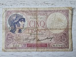 5 fr. 1933