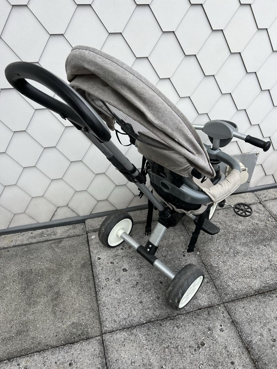 Veicoli per bambini: Q Play Dreirad mit Schiebestange  – Usato da Derendingen venduto da Laubfleckerli 2