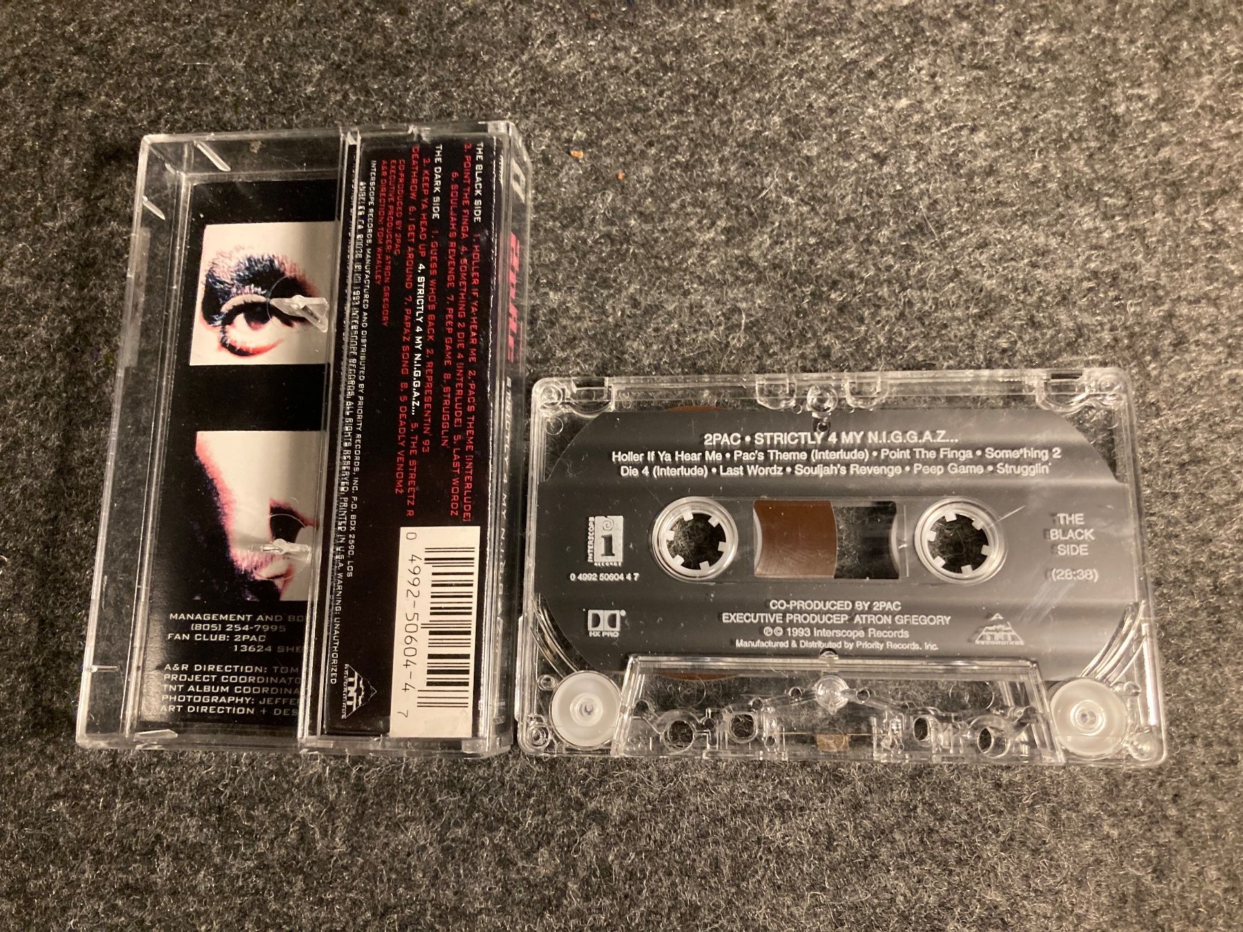 Musicassette: 2Pac - Strictly 4 My N.I.G.G.A.Z. (MC) – Usato da Fribourg venduto da Karushi 4
