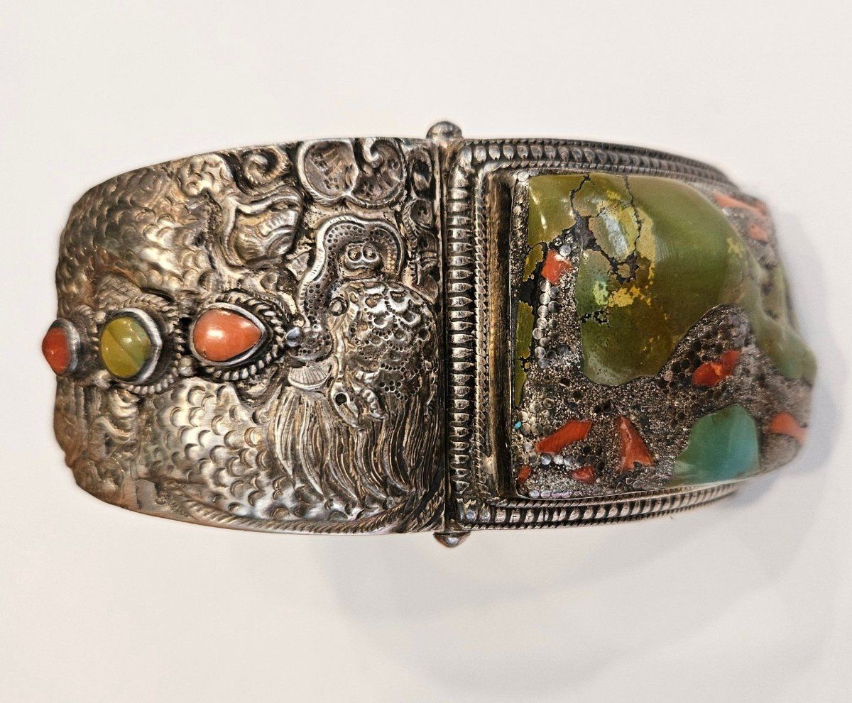 Bracciali & Braccialetti: Großes Silberarmband, Tibet 20. Jh – Usato da Chiasso venduto da Novamarketing 2