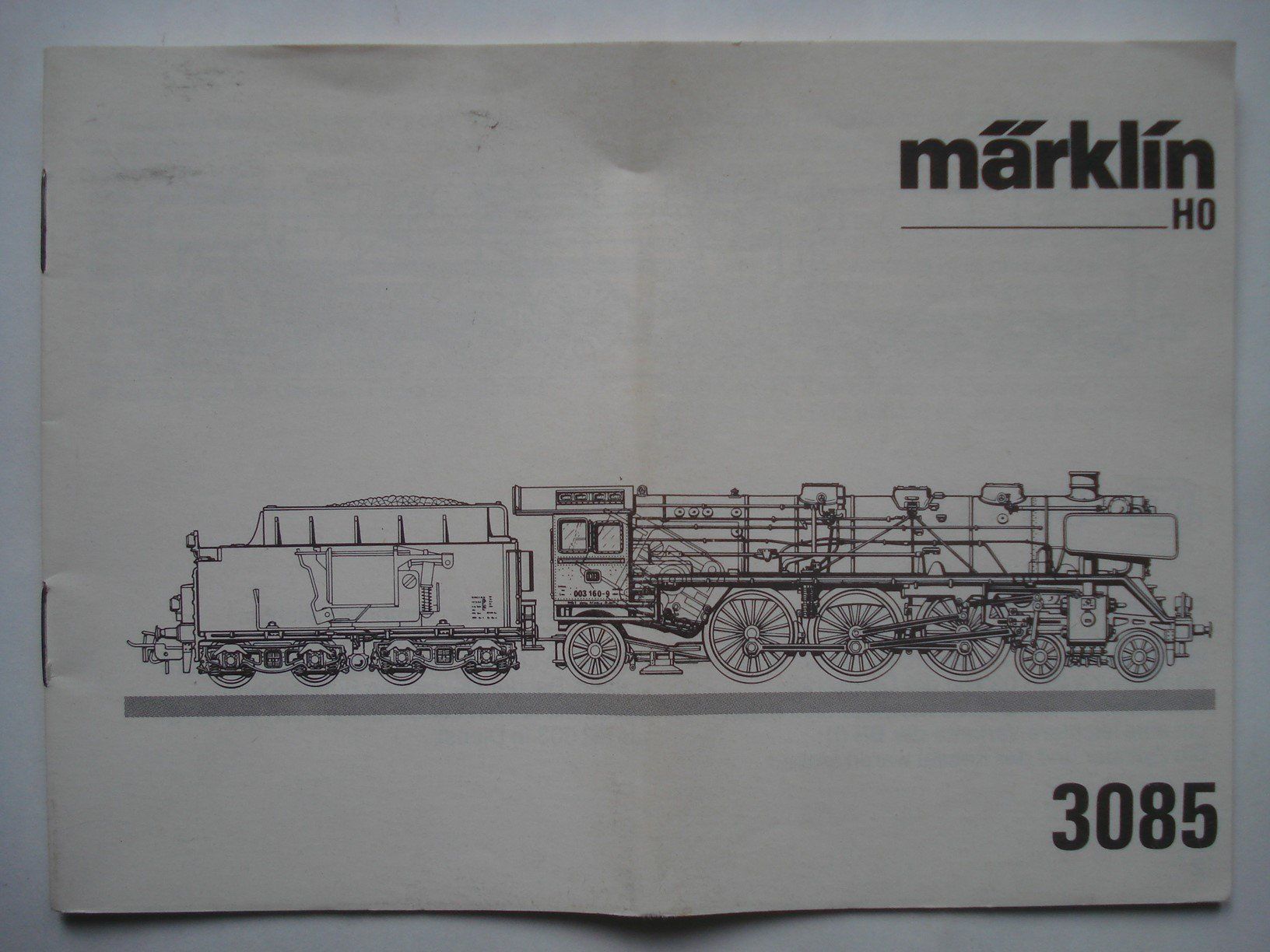 Märklin Modellini di ferrovie: Märklin Betriebsanleitung 3085 – Usato da Frauenfeld venduto da Fixtrix