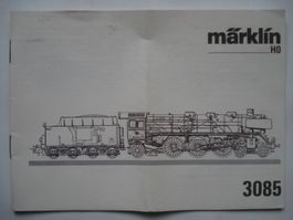 Märklin Betriebsanleitung 3085