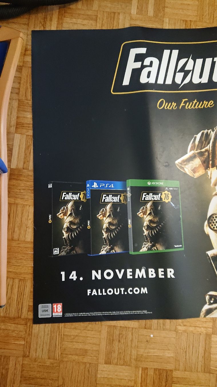Giochi: Fallout 76 - Seltene Matte - Gamestop Aussteller – Usato da Chur venduto da FreakofRarity 1