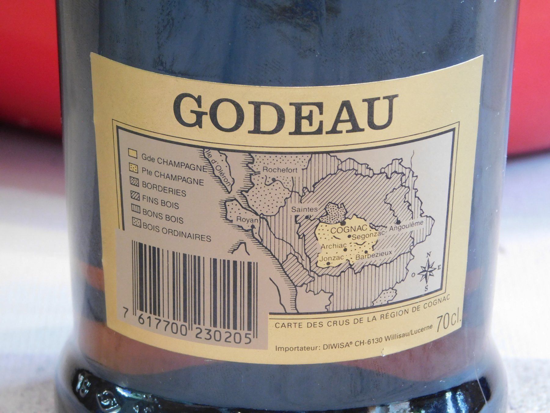 Spirituosen: Vintage Cognac Godeau 1990er – Neu (gemäss Beschreibung) aus Emmenbrücke von Ulisse-22 3