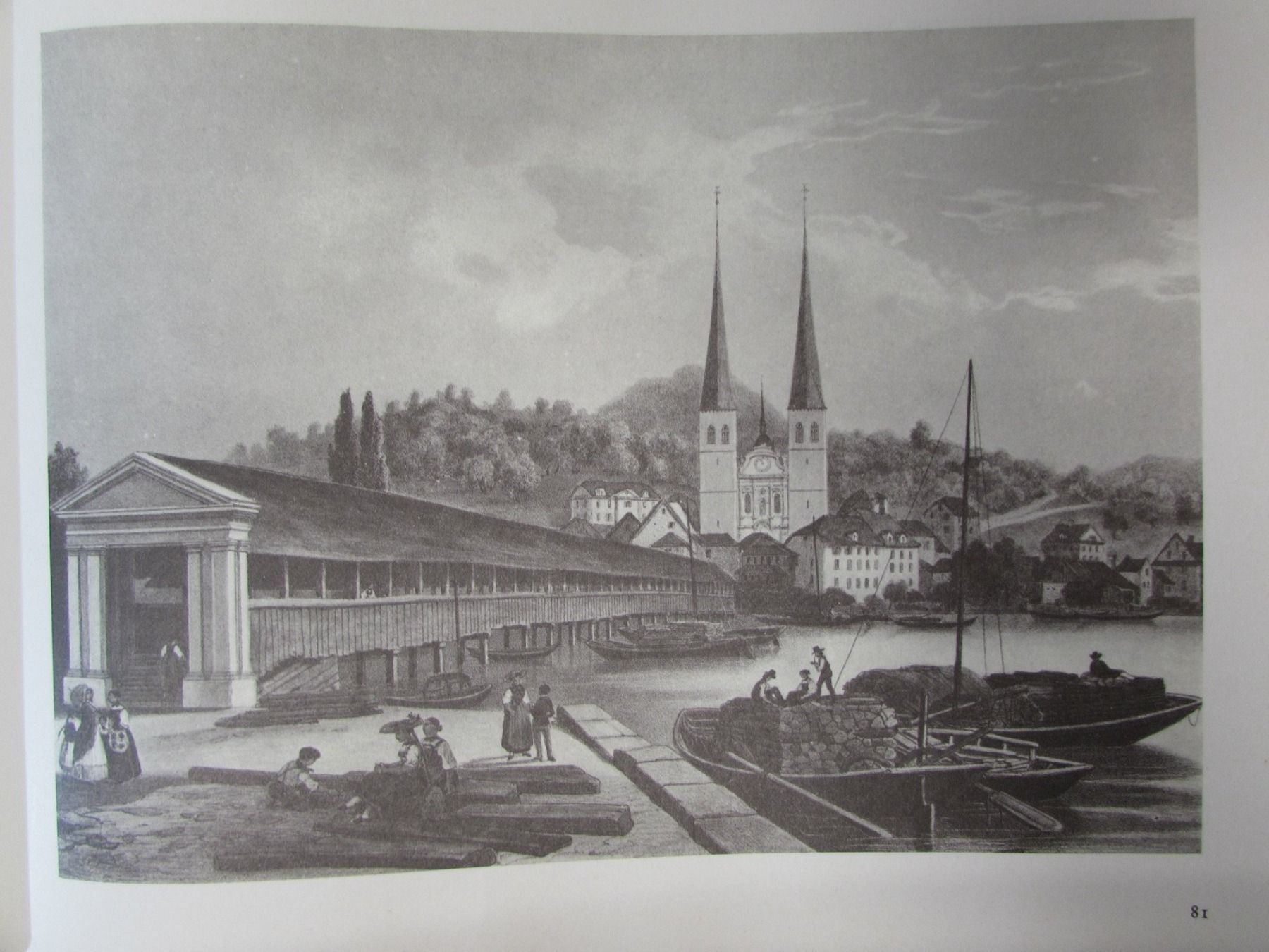 Stiche: Vierwaldstättersee,19.Jh. – Gebraucht aus Walchwil von Shells1 8