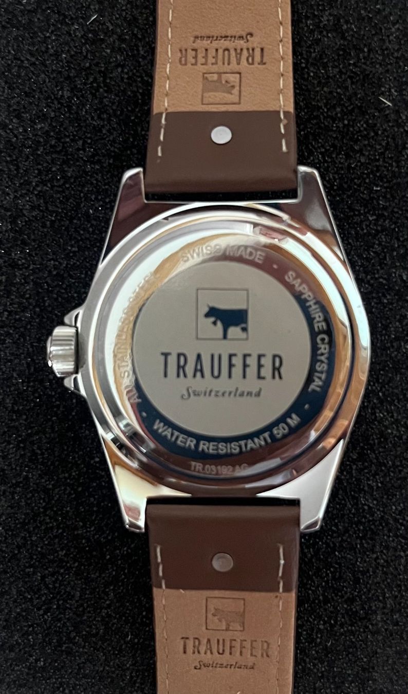 Trauffer Uhren: Trauffer Herrenuhr neu – Neu und originalverpackt aus Iseltwald von Tessin61 3