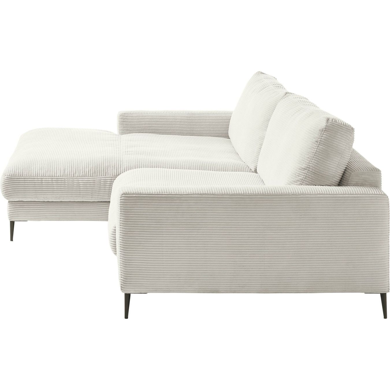 Sofas: Ecksofa  Uptown in Cord Snow links – Neu und originalverpackt aus Bischofszell von deluxe-moebel 3