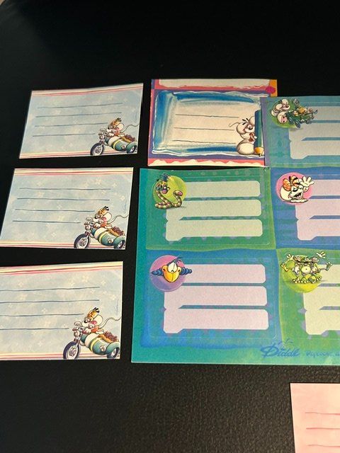 Aufkleber: Diddl/Diddlina Etiketten Sticker Set 5 – Neu (gemäss Beschreibung) aus Kloten von Monkell 1