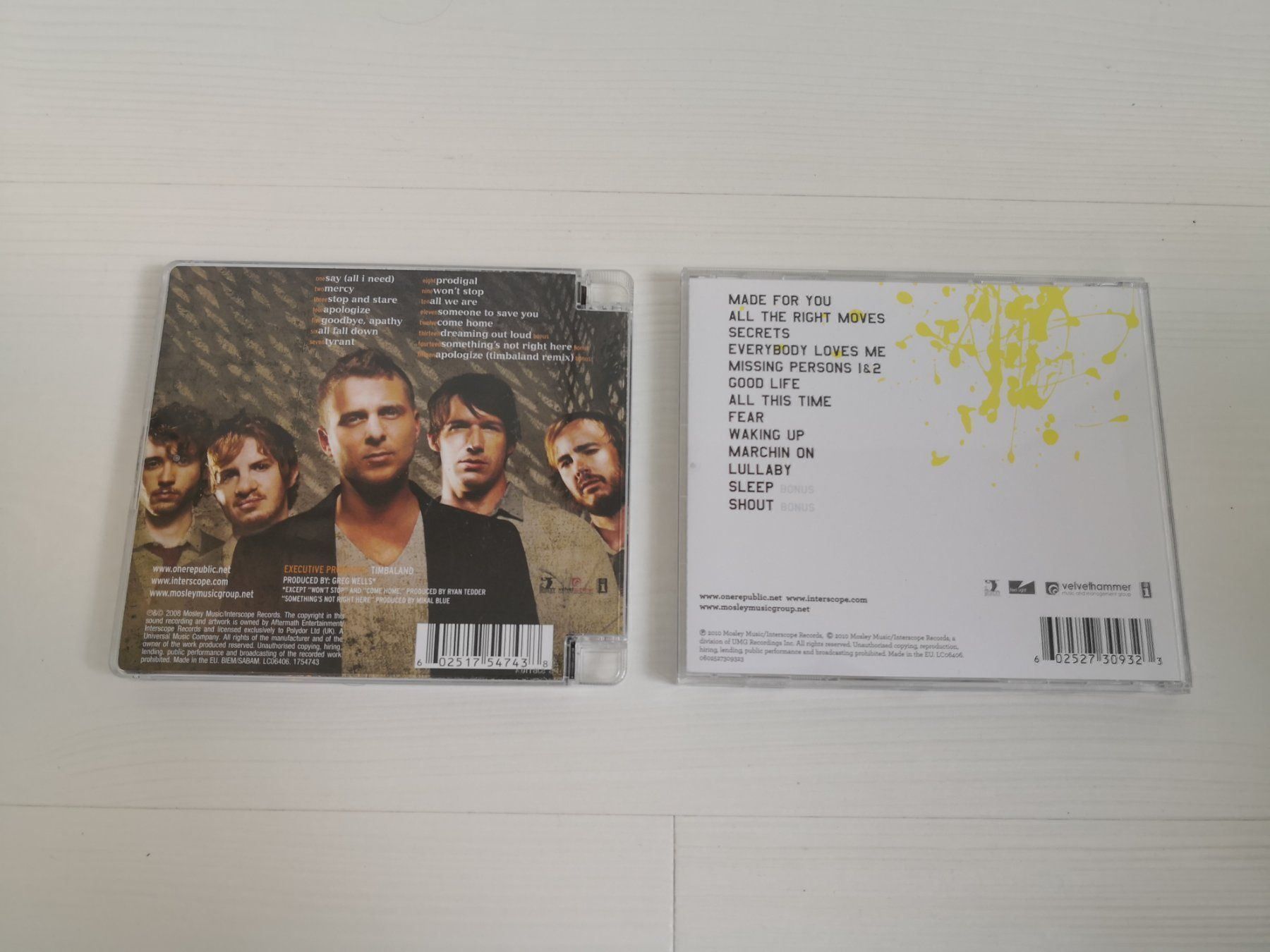 CD: 🤩2 STK: ONE REPUBLIC CD'S – Nuovo (secondo la descrizione) da Olten venduto da Naja-Twins-Twins 1