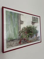 Fuchsia Tub v. Christina Marriott gerahmt Galerie Schönburg