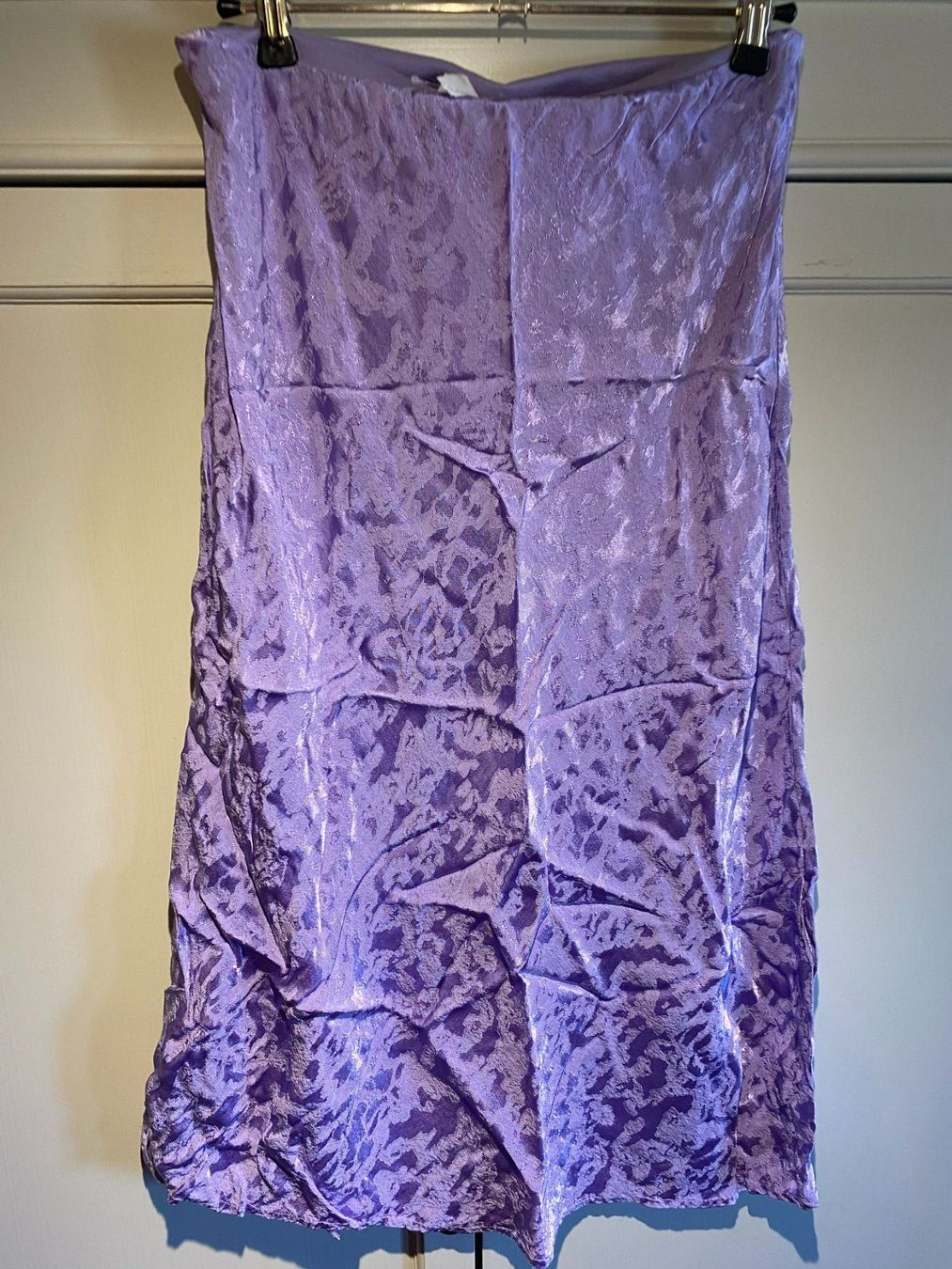 Röcke: DAMENROCK-SATIN STOFF-LILA – Neu und originalverpackt aus Meienried von ManuelaBoutique 7