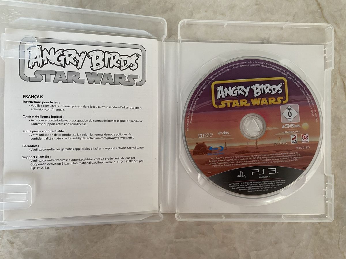 Giochi: Jeu PS3 Angry Birds Star Wars version française complet – Usato da Gland venduto da Fanfan479 2