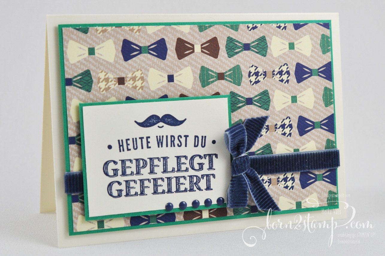 Stampin' up! Carta: Stampin up Paket "Ganz Gentleman" – Nuovo (secondo la descrizione) da Frauenkappelen venduto da evangelina78 4