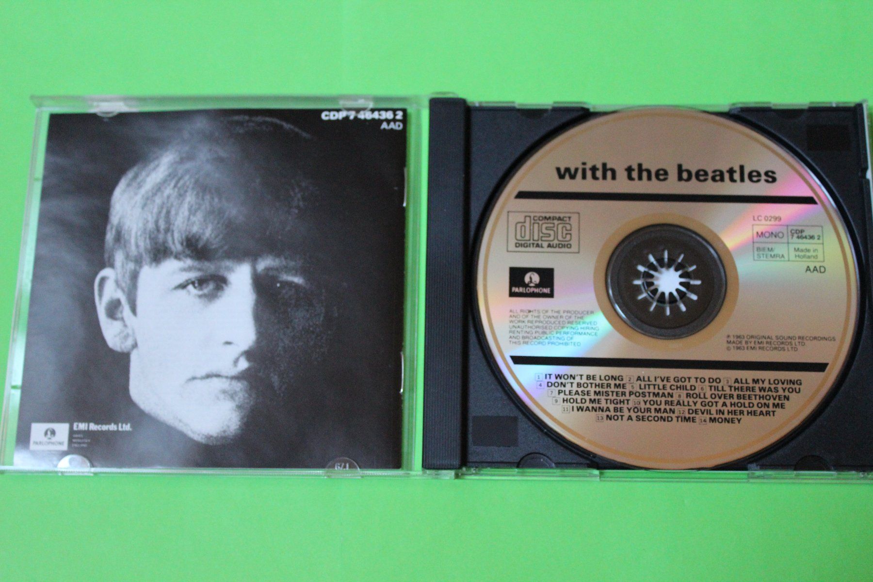 CDs: THE BEATLES - WITH THE BEATLES CD – Gebraucht aus Tübach von JamesStone 3
