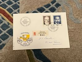 1 Erstagsbrief LI Einschreiben 1969