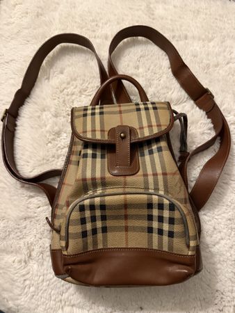 Vintage Burberry backpack