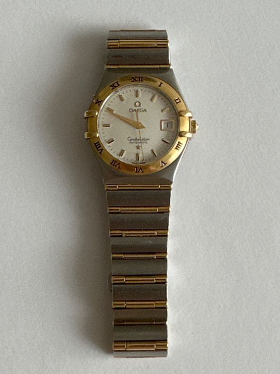 uhr omega 750/stahl, D28mm, constellation automatic (31) (Gebraucht) in ...