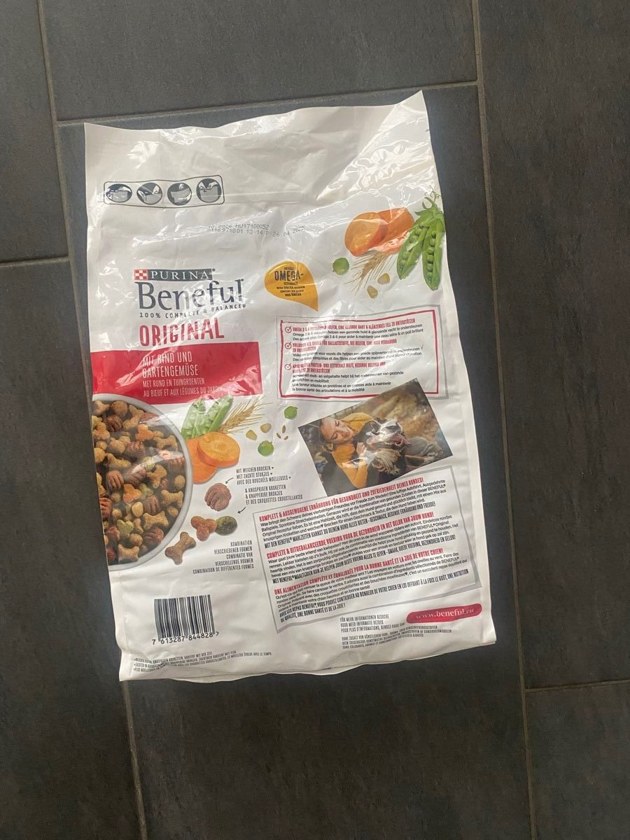 Mangimi: Purina Beneful Original Hundefutter mit Rind, GartenGemüse 2 – Nuovo e nell'imballaggio originale da Staad SG venduto da Malevi2 2