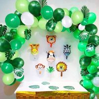 Party Dekoration Dschungel fürKinder Set