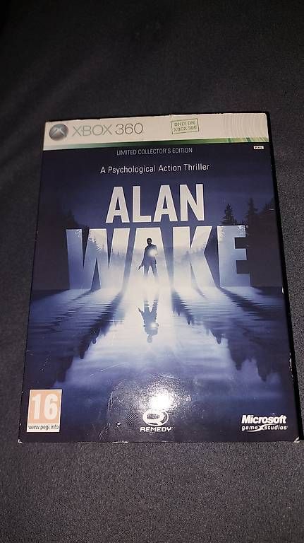 Giochi: Alan Wake Limited Collectors  Pegi Version  X- Box 360 – Usato da Bäch SZ venduto da Retroandy