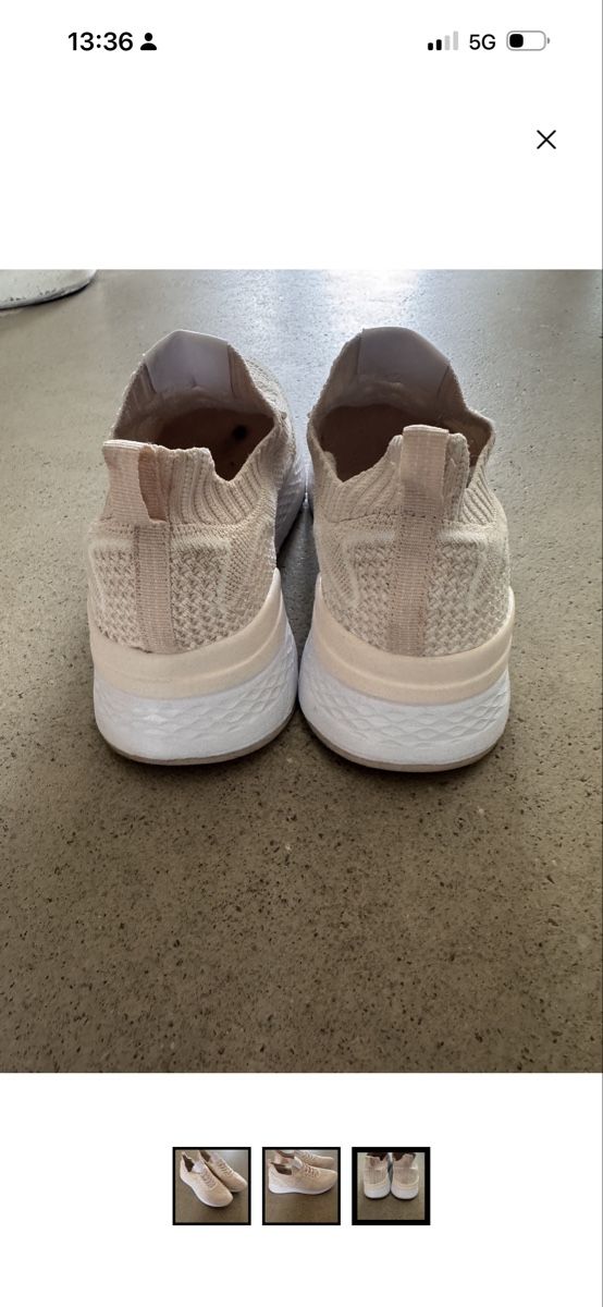 Scarpe da donna: Basket textile beige – Usato da Ursy venduto da Martha_Laure 2