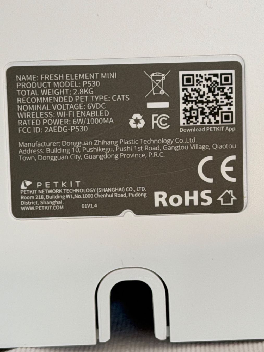 Petkit Mangimi: Petkit Fresh Element Mini Futterautomat - Top Zustand! – Usato da Richterswil venduto da maexse 5