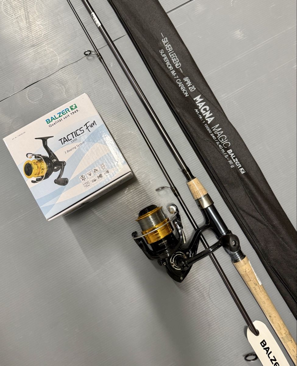 Balzer Canne da pesca: Balzer Combo 2.40m Spinnrute – Nuovo e nell'imballaggio originale da Trimbach venduto da duri..