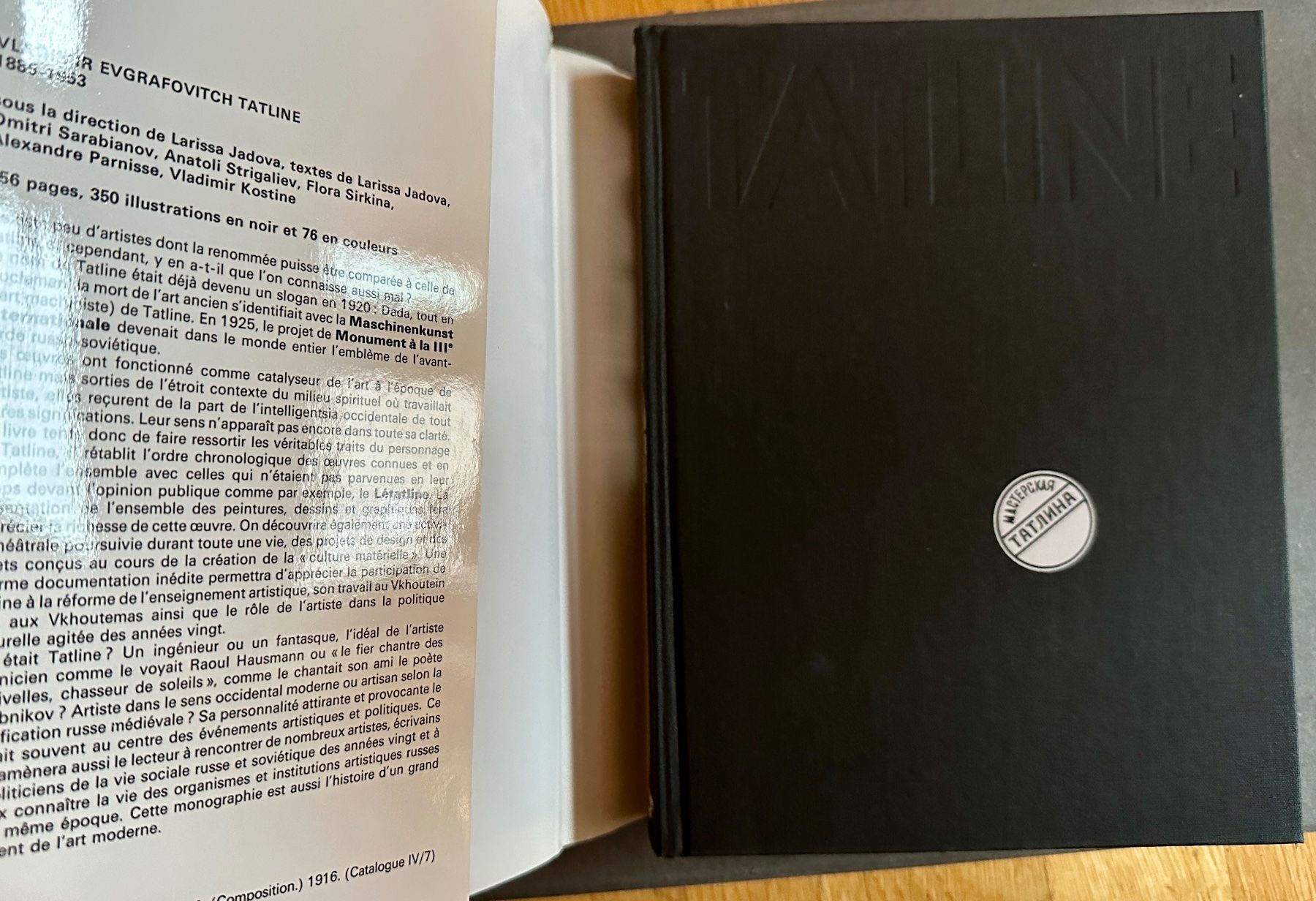 Libri: Larissa Jadova: Tatline. – Usato da Zürich venduto da allp 1