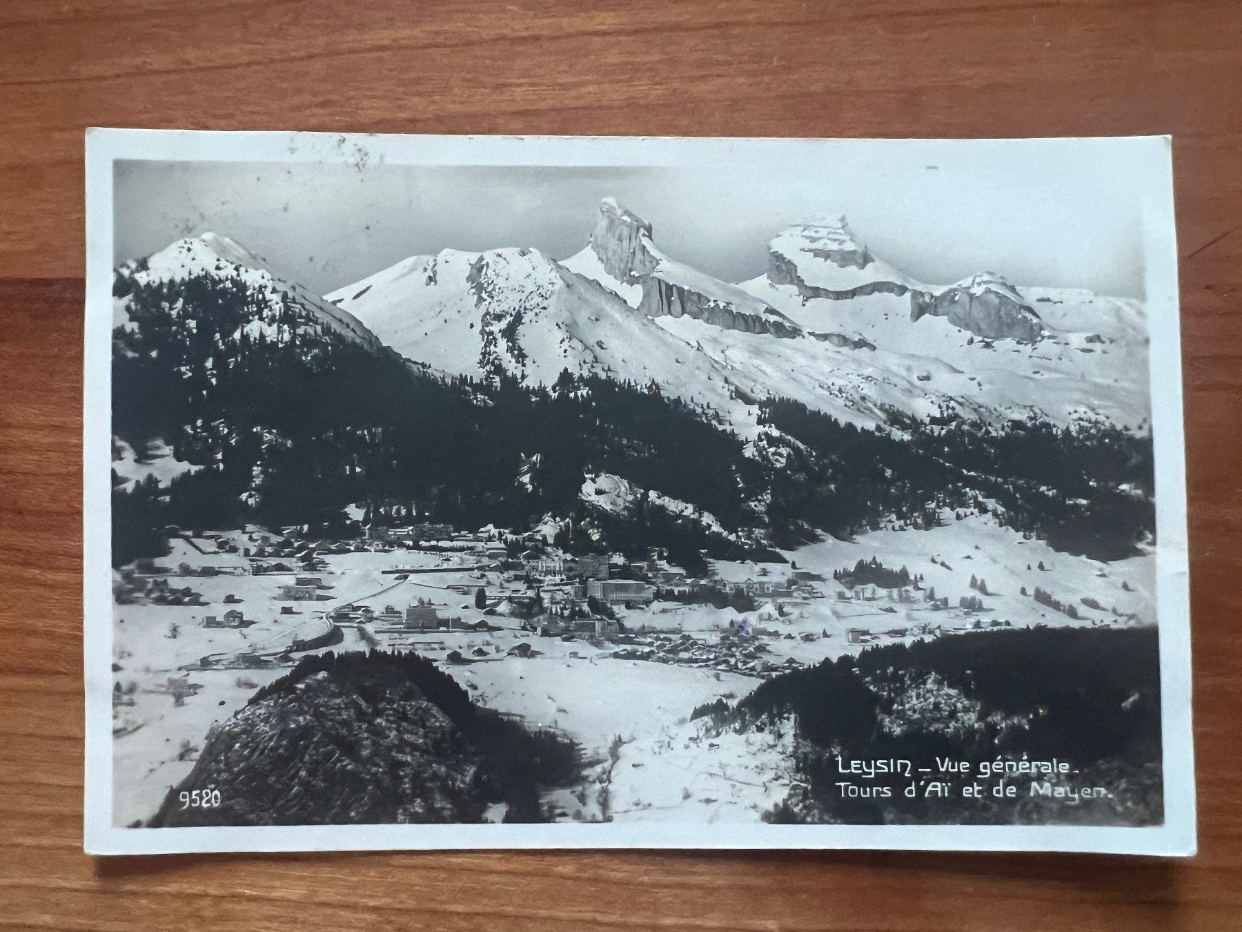 Ansichtskarten: AK    1925 Leysin     (G1793) – Gebraucht aus Hinwil von Sidi4