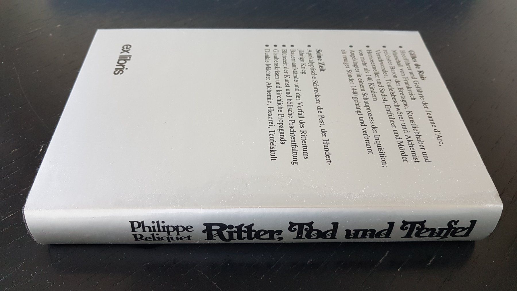 Libri: Ritter, Tod und Teufel - Philippe Reliquet – Usato da Thalwil venduto da sultan03 2
