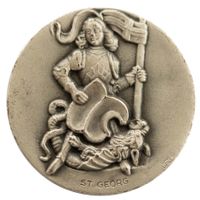 Medaille 1951 Sursee ZKSV LU 50 Jahre