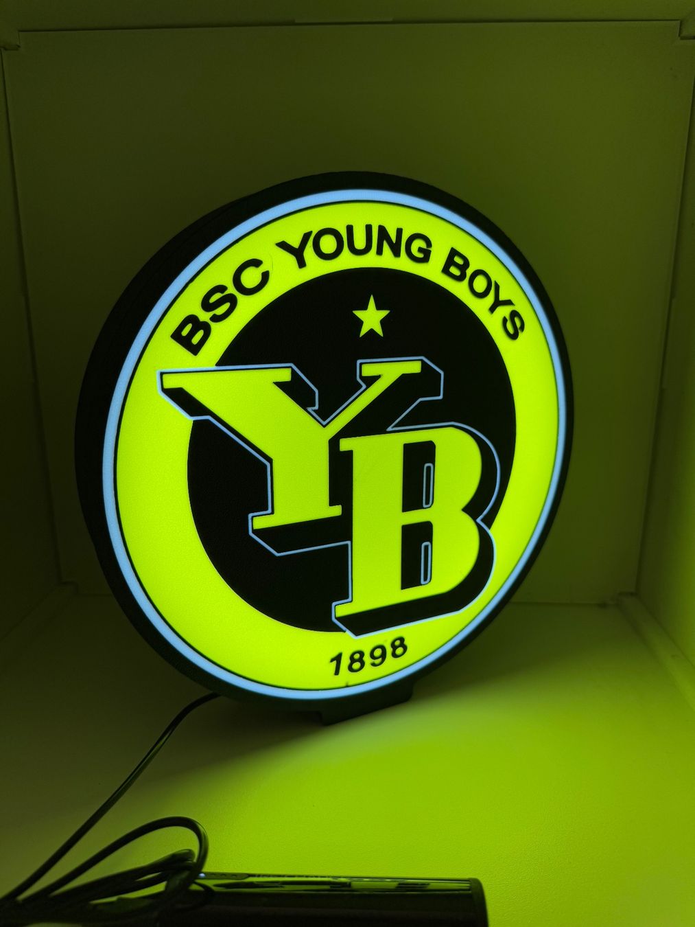 Lampen: Lightbox lumière led BSC YOUNG BOYS – Neu (gemäss Beschreibung) aus Vicques von PAMB3D 6