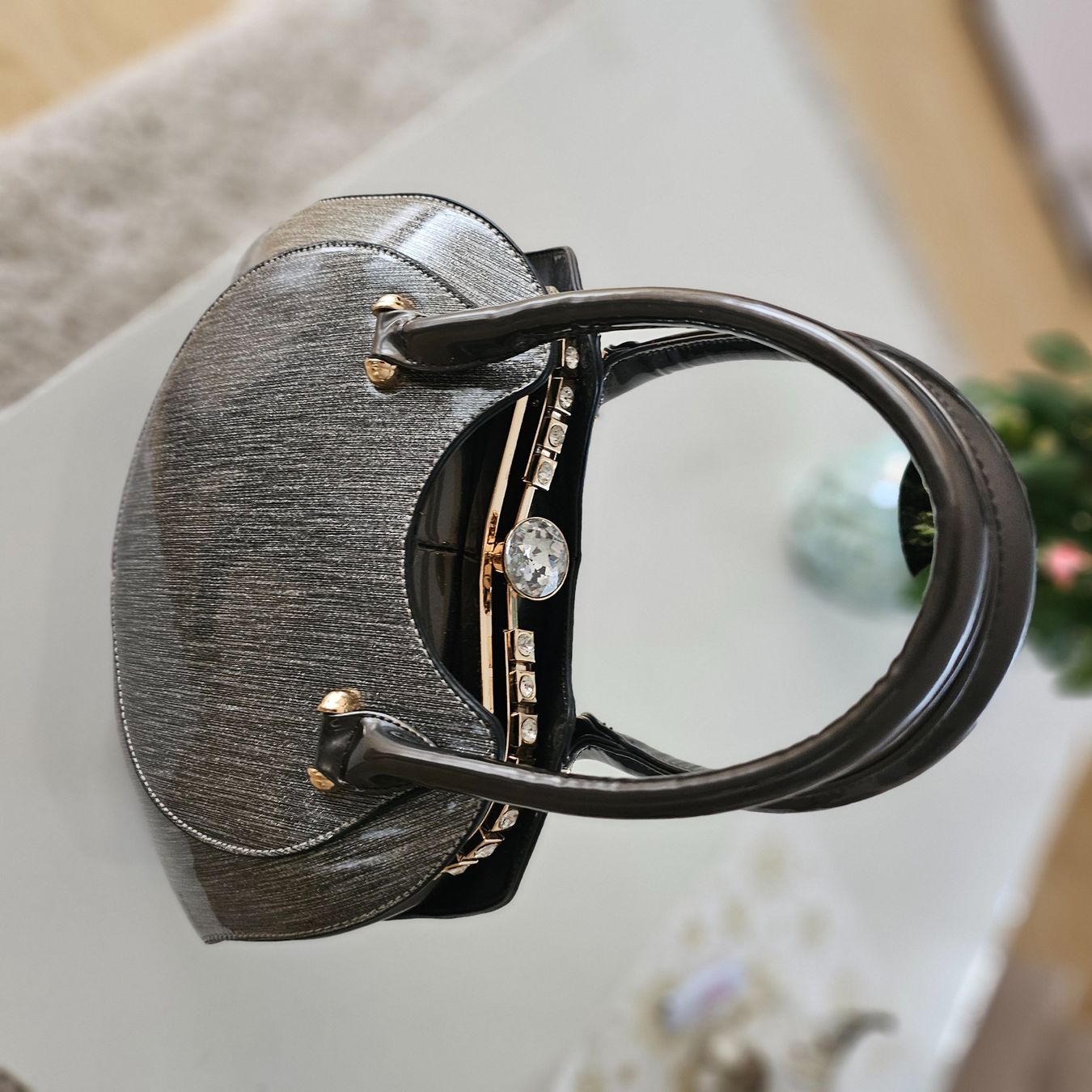 Borse da donna: Fabrikneu  Handtasche mit Strass Glitzer – Nuovo e nell'imballaggio originale da wolfhalden venduto da 46464646 4