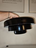 Retro Deckenlampe / Hängelampe, Schwarz, Top Zustand!
