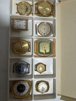 Lot de 10 montres vintage diverses état non testé
