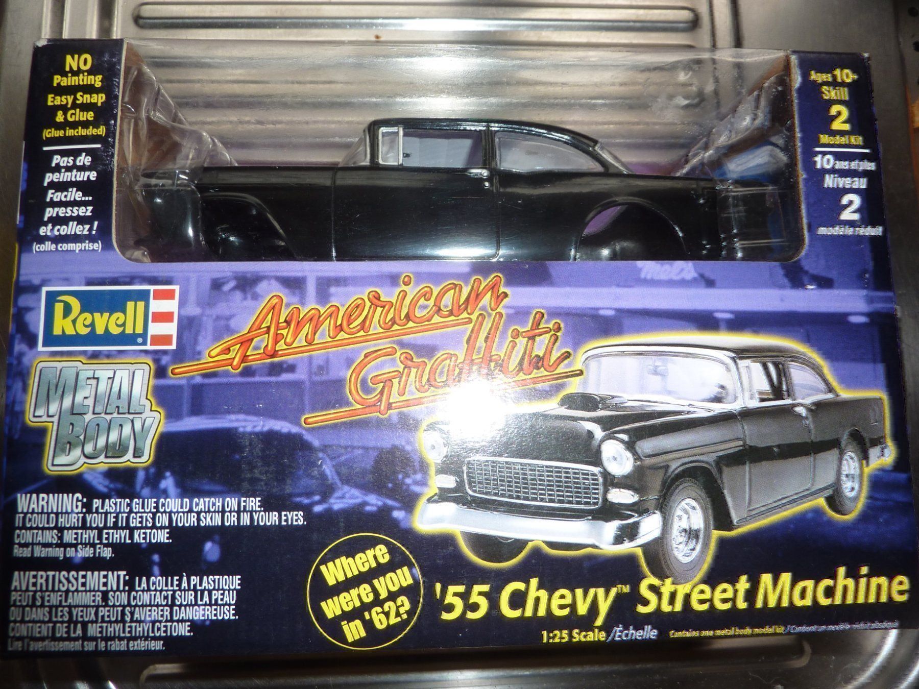 Revell Modellini d'auto: 55 CHEVY – Nuovo e nell'imballaggio originale da Balsthal venduto da bouteliee