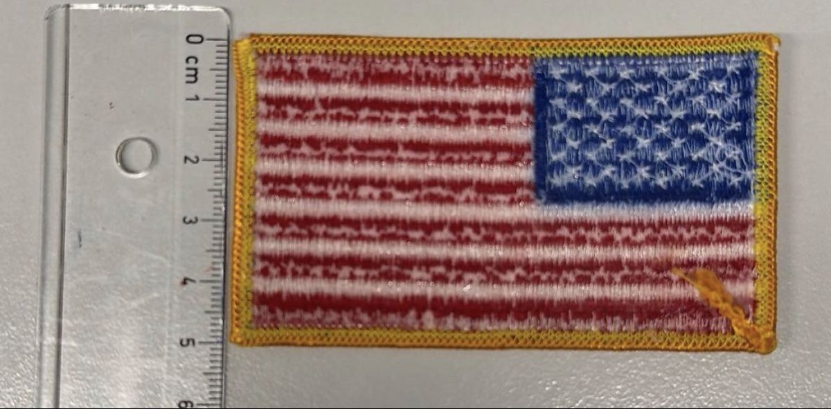Placchette & Badge: USA Flaggen Patch / Patch drapeau USA / Patch bandiera USA – Nuovo (secondo la descrizione) da Pregassona venduto da Sangiovese100 1