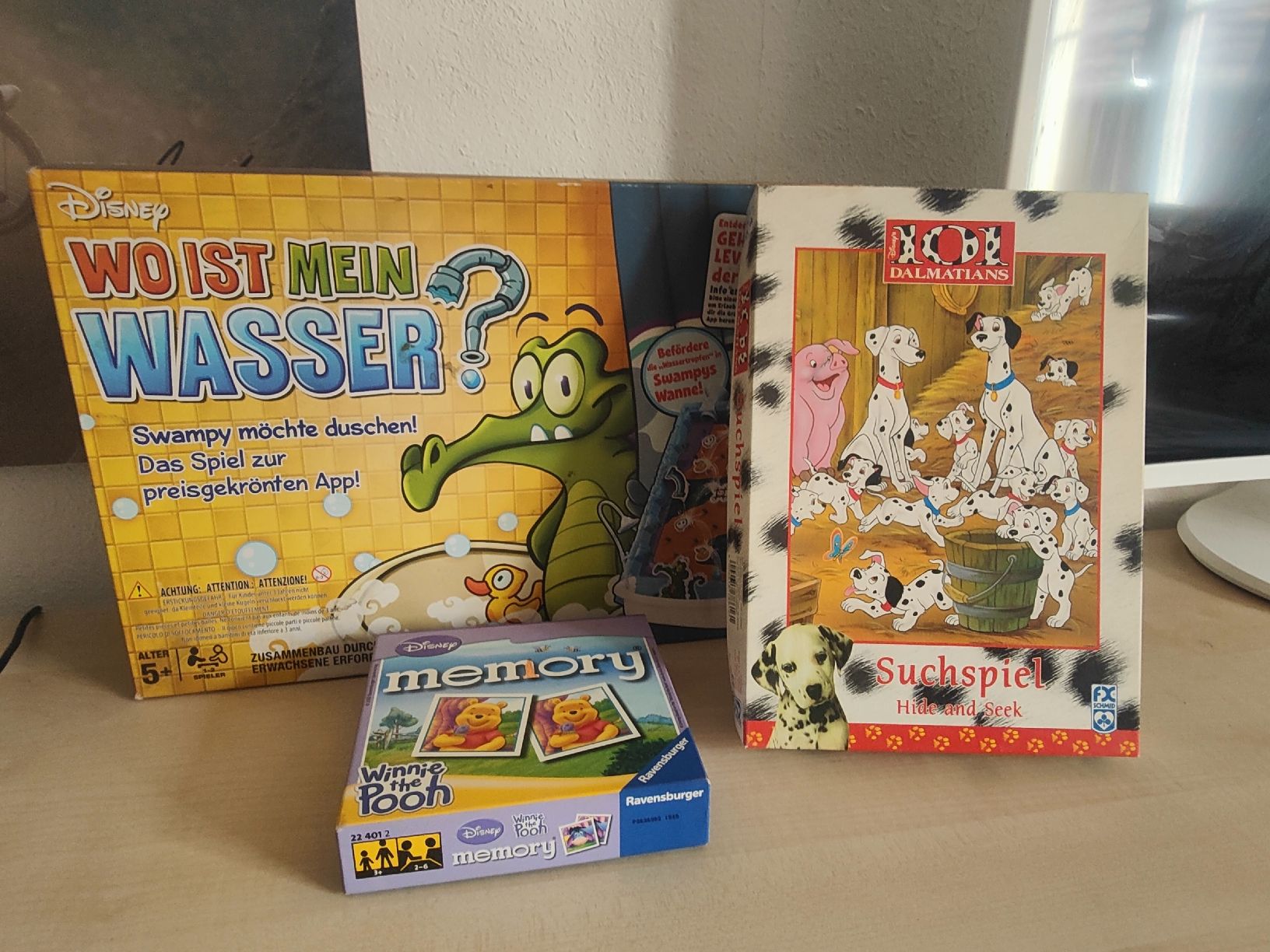 Disney Giochi: Set mit drei Disney Spielen – Usato da Schleitheim venduto da eug_1701