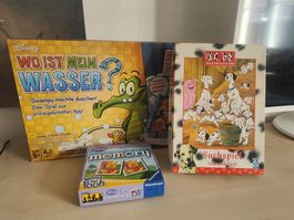 Set mit drei Disney Spielen