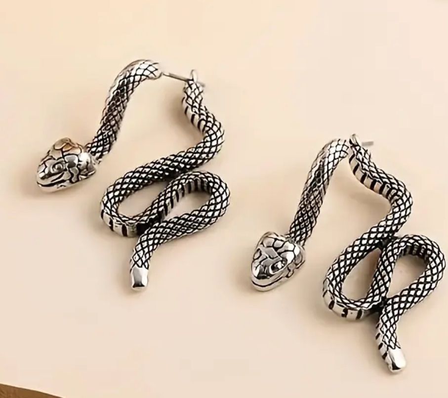 Boucles d'oreille: Schlangen Ohrringe – Neuf avec emballage d'origine à Gams par Mariawicca 2