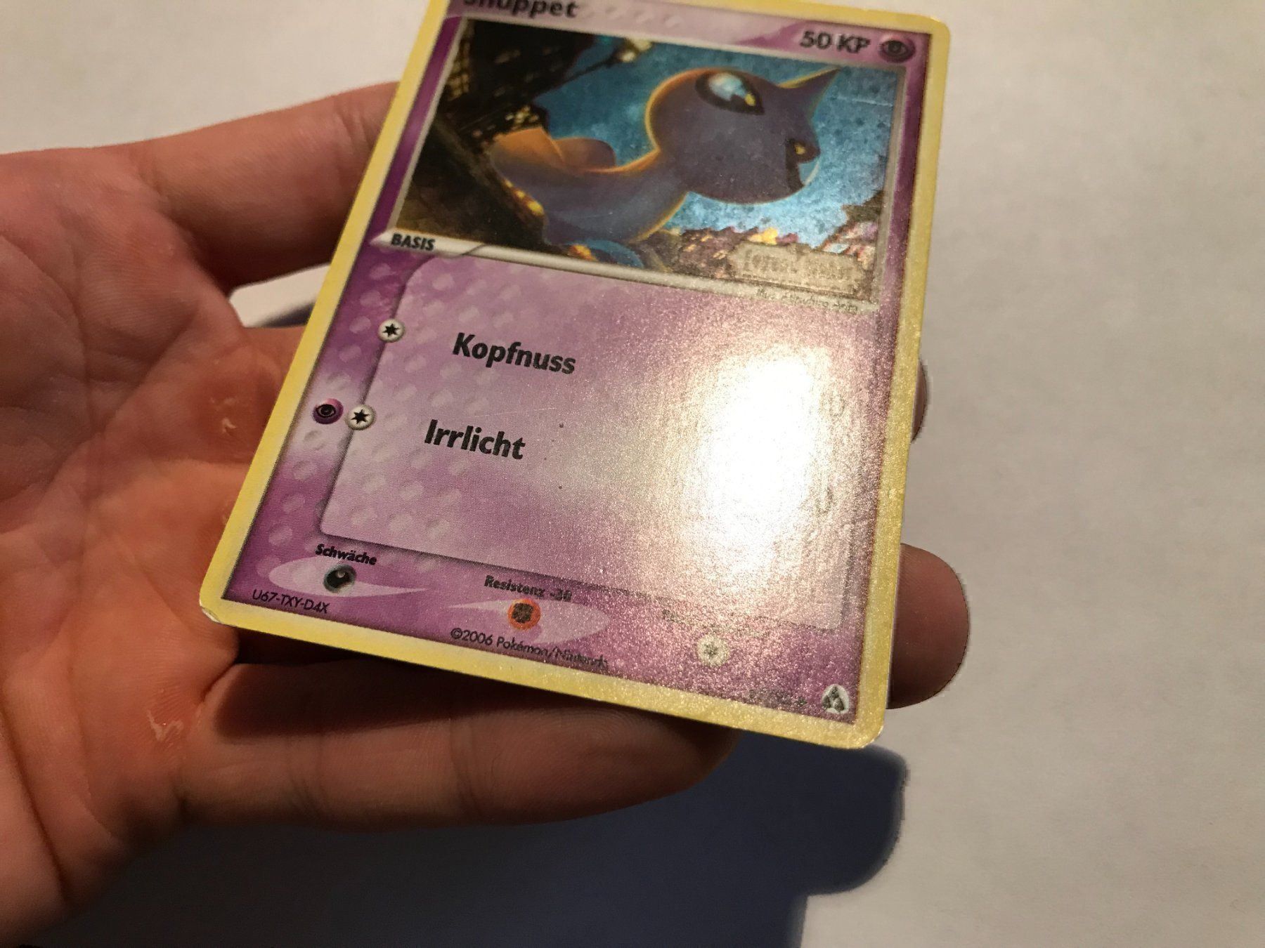Pokémon Carte collezionabili: Shuppet holo bleed – Usato da Hagendorn venduto da Pokecollectorch 5