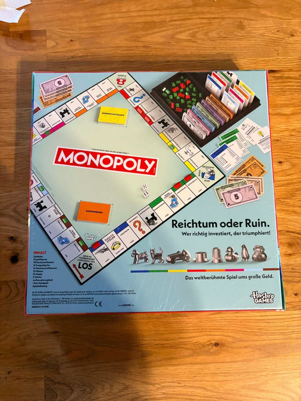 Hasbro Giochi: Monopoly Classic Refresh NEU (DE) - Hasbro – Nuovo e nell'imballaggio originale da Fislisbach venduto da tam_t828 1