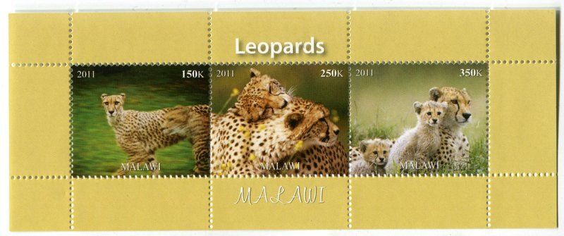 Tous les timbres: Block "Gepard". Malawi – Neuf avec emballage d'origine à Basel par Butsch5